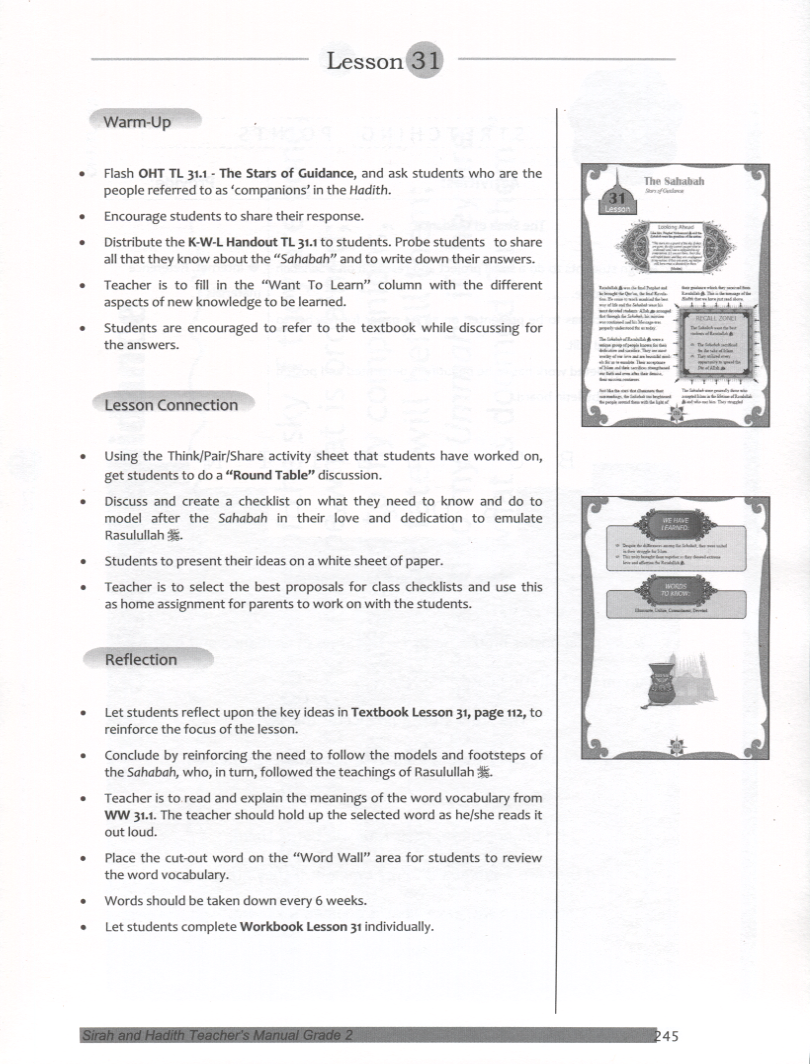 Teacher's Manual: Sirah of our Prophet Grade 5 - Premium Textbook from IQRA' international Educational Foundation - Just $35! Shop now at IQRA.ORG