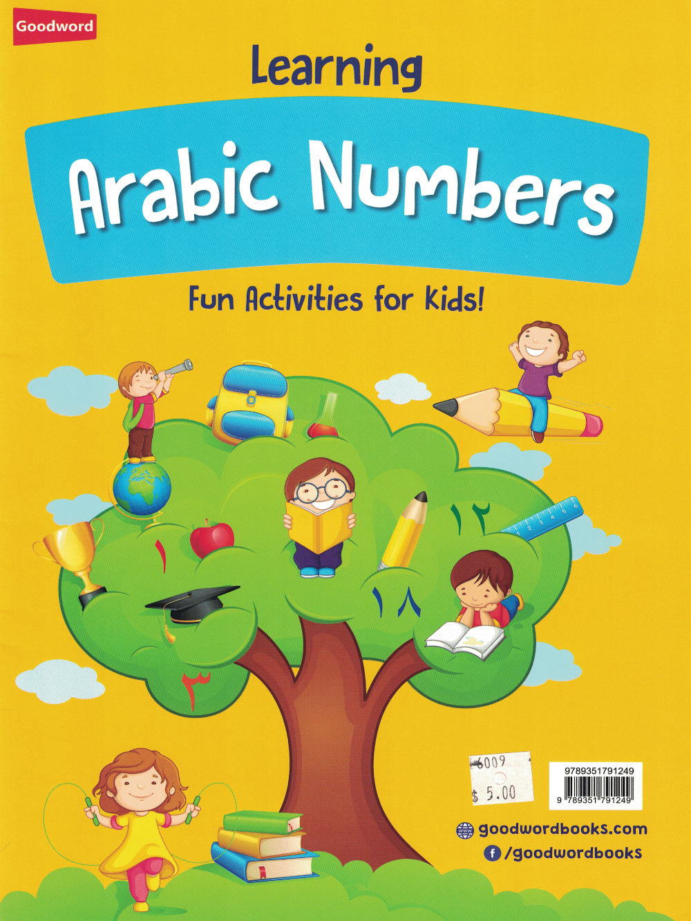 Learning Arabic Numbers-Goodword - Premium Book from Goodword Books - Just $5! Shop now at IQRA Book Center