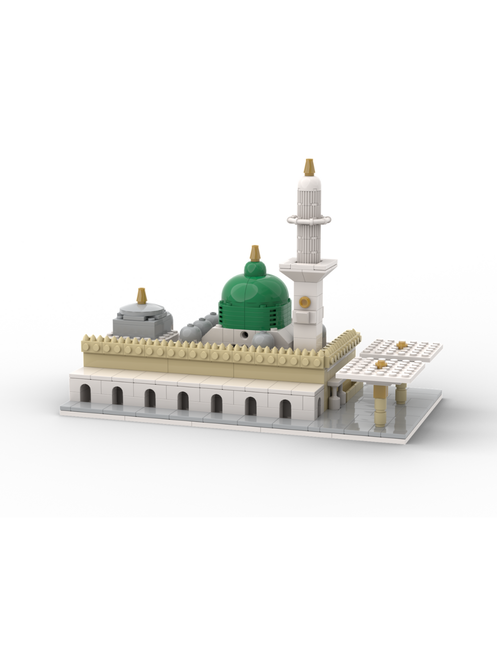 Masjid An-Nabwi- Model of the Prophets Mosque-Educational Islamic Building Blocks Set - Premium Puzzle and Game from Hani Book Store - Just $44.99! Shop now at IQRA.ORG