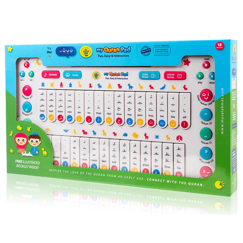 My Quran Pad | Interactive Arabic Learning Pad For Kids - Premium Puzzle and Game from NoorArt Inc. - Just $59.99! Shop now at IQRA.ORG