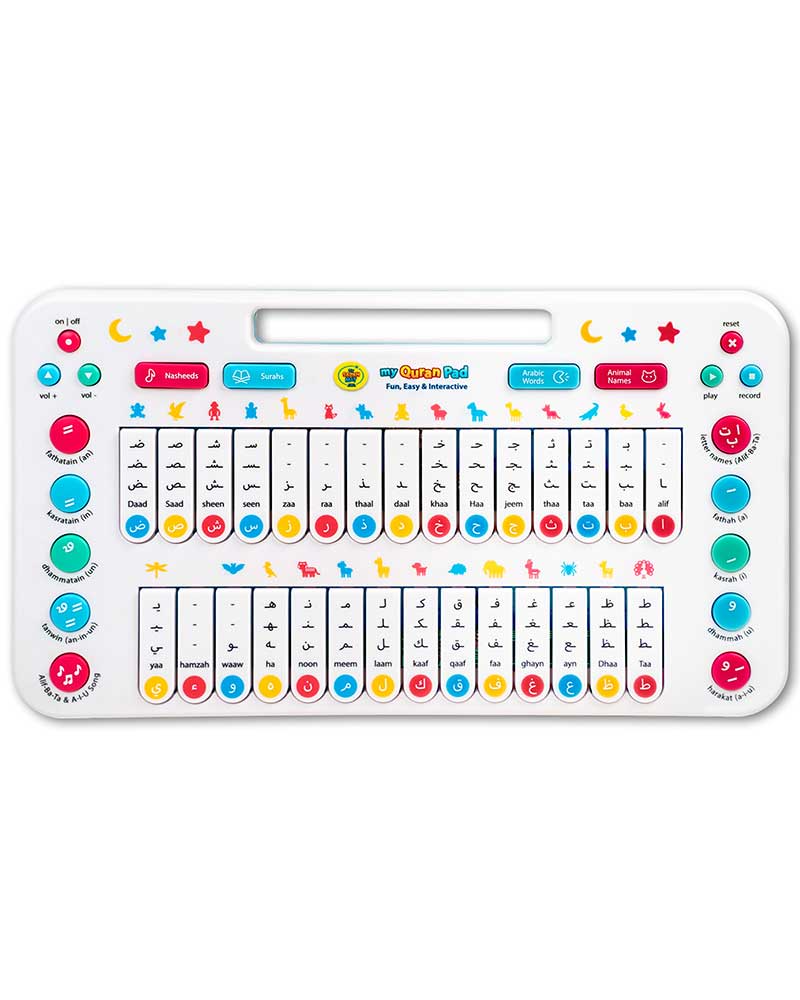 My Quran Pad | Interactive Arabic Learning Pad For Kids - Premium Puzzle and Game from NoorArt Inc. - Just $59.99! Shop now at IQRA.ORG