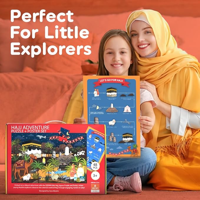 Hajj Adventure Puzzle - Premium Puzzle Game from Zam Zam Publishers - Just $28! Shop now at IQRA.ORG