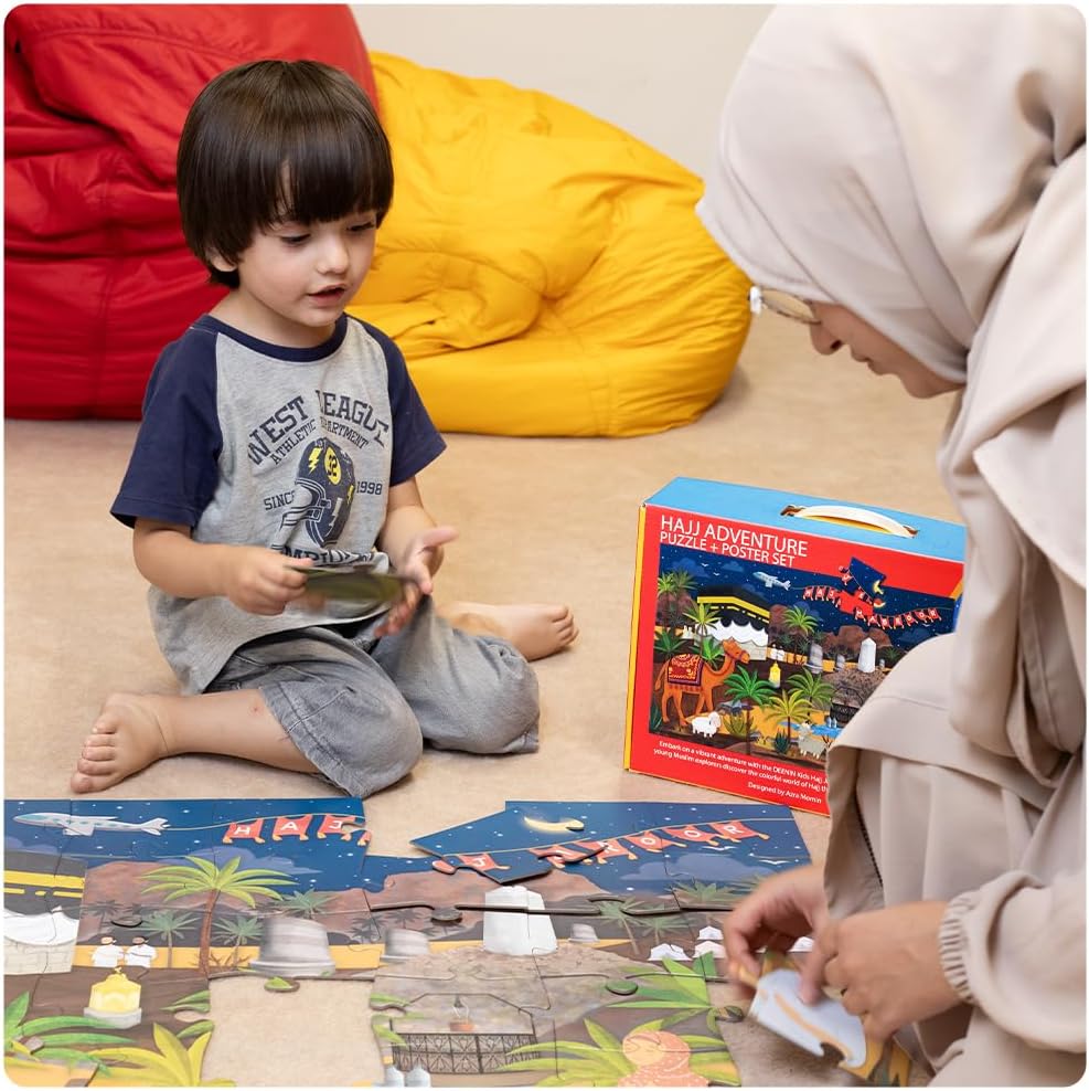 Hajj Adventure Puzzle - Premium Puzzle Game from Zam Zam Publishers - Just $28! Shop now at IQRA.ORG