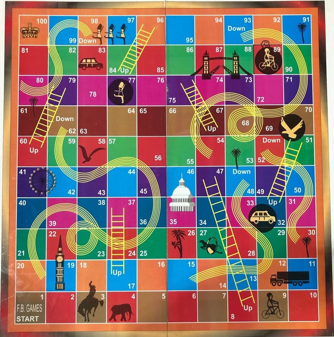 Ludo Game (24 INCH) - Premium Games from Zam Zam Publishers - Just $14.99! Shop now at IQRA.ORG