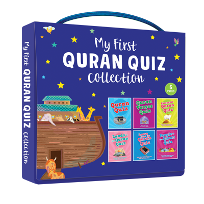 My First Quran Quiz Collection 6 Pack Set Blue - Premium Puzzle and Games from I.B Publishers, Inc. - Just $23.99! Shop now at IQRA.ORG
