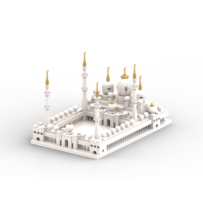 Model Of Sheikh Zayed Grand Mosque - Educational Islamic Building Blocks Set - Premium Puzzle and Game from Hani Book Store - Just $44.99! Shop now at IQRA Book Center