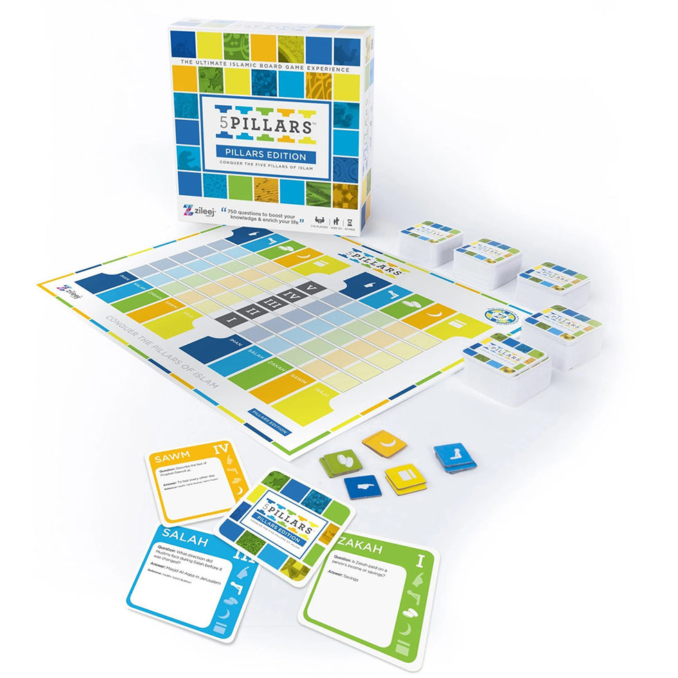 5 PILLARS Board Game ( Pillars Edition ) - Premium Puzzle Games from NoorArt Inc. - Just $31.99! Shop now at IQRA Book Center