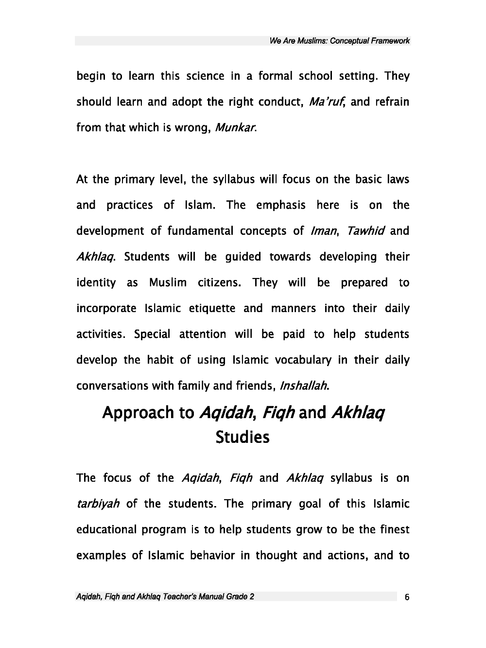 Teacher's Manual: We Are Muslim Grade 2 - Premium Textbook from IQRA' international Educational Foundation - Just $30! Shop now at IQRA Book Center