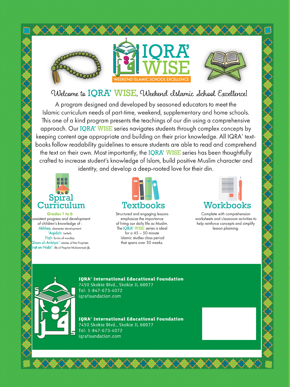 Teacher's Manual: IQRA WISE Grade 4 - Premium Teachers Manual Text Book from IQRA International Educational Foundation - Just $35! Shop now at IQRA.ORG
