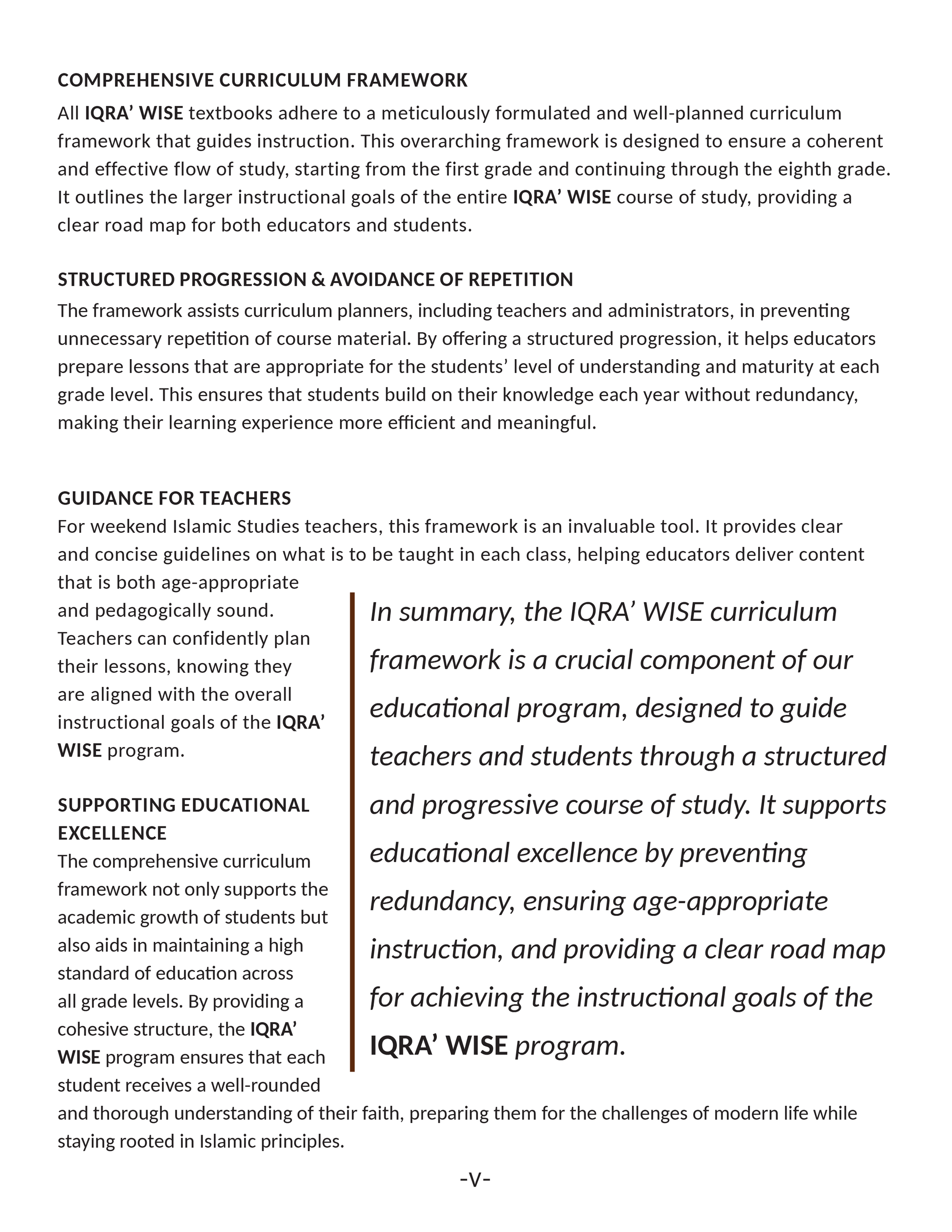 Teacher's Manual: IQRA WISE Grade 4 - Premium Teachers Manual Text Book from IQRA International Educational Foundation - Just $35! Shop now at IQRA.ORG