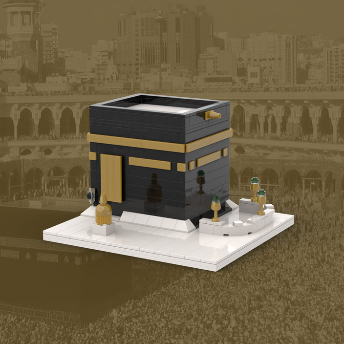 Kaaba - Model of the Holy Kaaba-Educational Islamic Building Blocks Set - Premium Puzzle and Game from Hani Book Store - Just $44.99! Shop now at IQRA Book Center