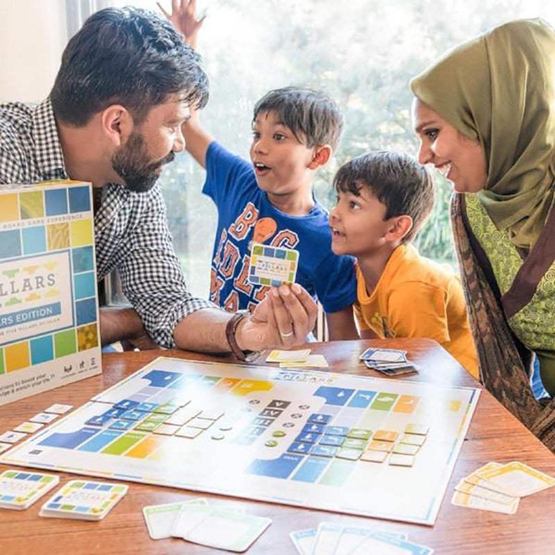 5 PILLARS Board Game ( Pillars Edition ) - Premium Puzzle Games from NoorArt Inc. - Just $31.99! Shop now at IQRA Book Center
