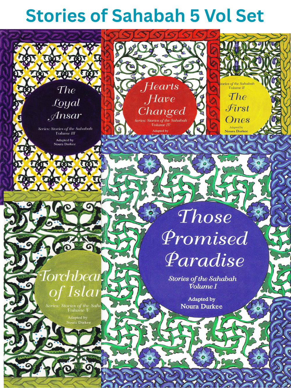 Stories of Sahabah 5 Vol Set - Premium Book from IQRA' international Educational Foundation - Just $55! Shop now at IQRA.ORG