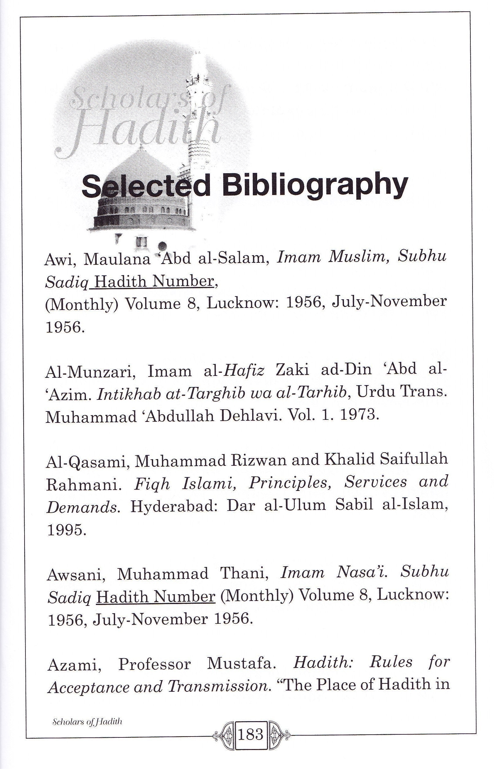 Scholars of Hadith - Premium Textbook from IQRA' international Educational Foundation - Just $4! Shop now at IQRA Book Center | A Division of IQRA' international Educational Foundation