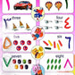 Picture Chart Set of 10 Animals & Fruits