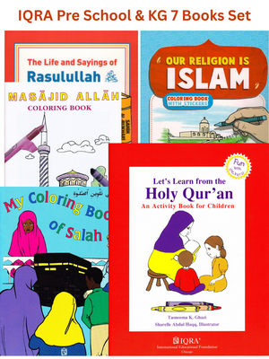 IQRA Pre School & KG 7 Books Set - Premium Book from IQRA' international Educational Foundation - Just $44! Shop now at IQRA.ORG