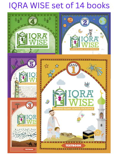 IQRA' Wise Weekend Islamic School Excellence (Set of 14 Books) - Premium Books Set from IQRA' international Educational Foundation - Just $174.98! Shop now at IQRA.ORG
