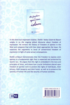 Freedom of opinion in Islam - Premium Book from Zam Zam Publishers - Just $4! Shop now at IQRA.ORG