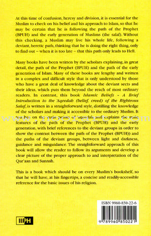 Islamic Beliefs -HC - Premium Book from Zam Zam Publishers - Just $14.95! Shop now at IQRA.ORG