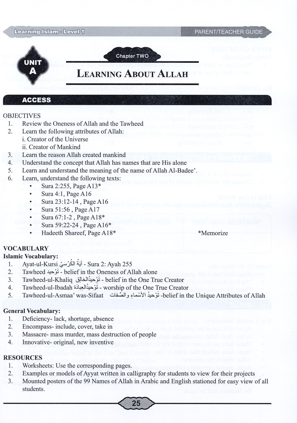 Learning Islam Teacher Manual 1 - Premium Book from NoorArt Inc. - Just $31.99! Shop now at IQRA.ORG