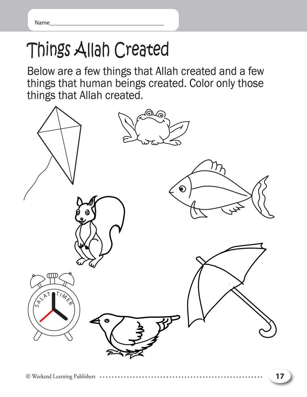 My Islamic Coloring Book - Premium  from Weekend Learning Publication - Just $10.99! Shop now at IQRA.ORG