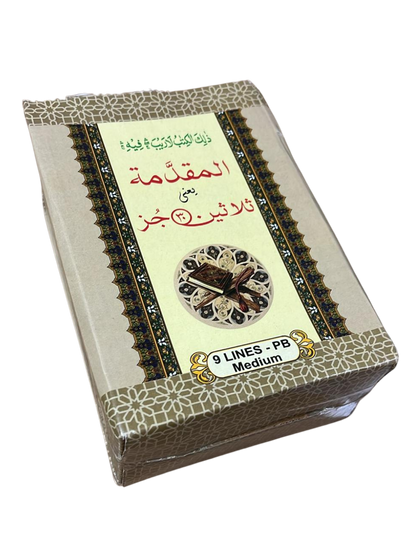 30 Para Set Persian 9 Lines Medium Hard Cover - Premium Quran from I.B Publishers, Inc. - Just $49.99! Shop now at IQRA Book Center 
