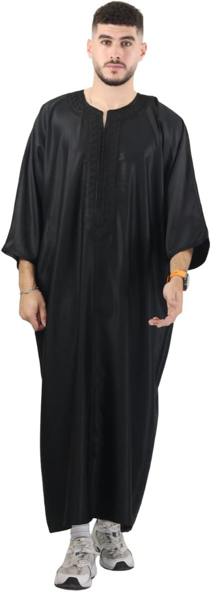 Thobe: Men Long Dress. Moroccan Style