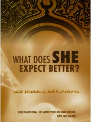 What Does She Expect Better?