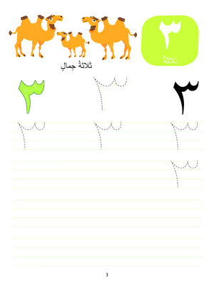 Wipe-Clean Arabic Numbers