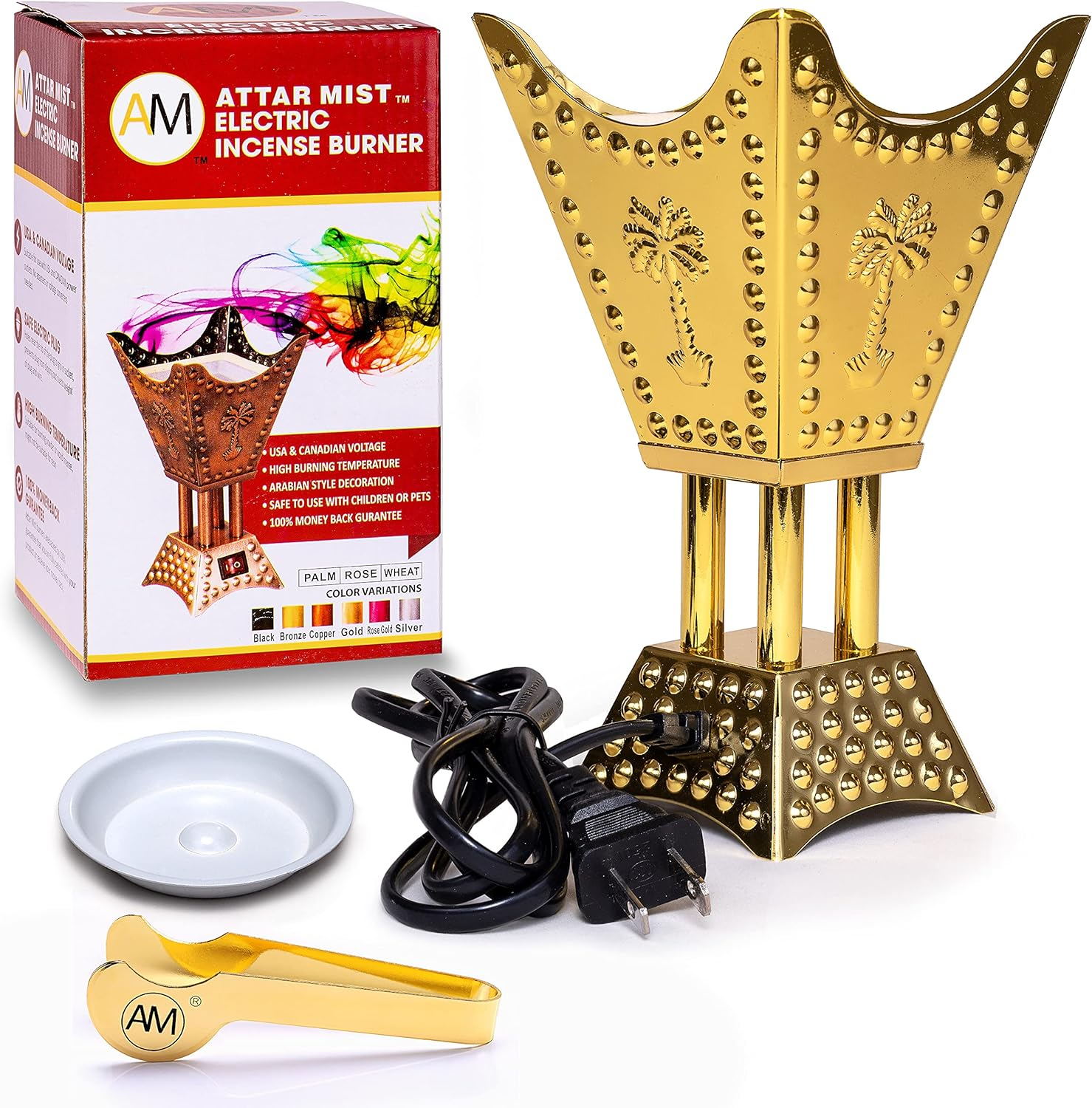 Bakhoor Burner Electric LG DLX - Premium Bakhor from Source Of The Niles - Just $30! Shop now at IQRA Book Center 