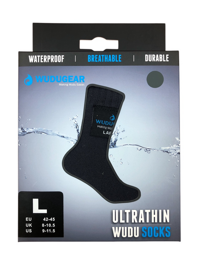 Socks Wudu Gear-Large Gray