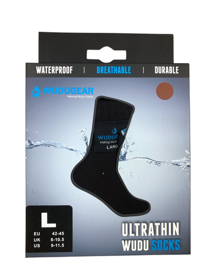 Socks Wudu Gear-Large Brown