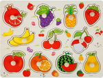 Puzzle Wood Fruits & Veggies - Premium Puzzle Game from Muslimzon.com - Just $10! Shop now at IQRA.ORG