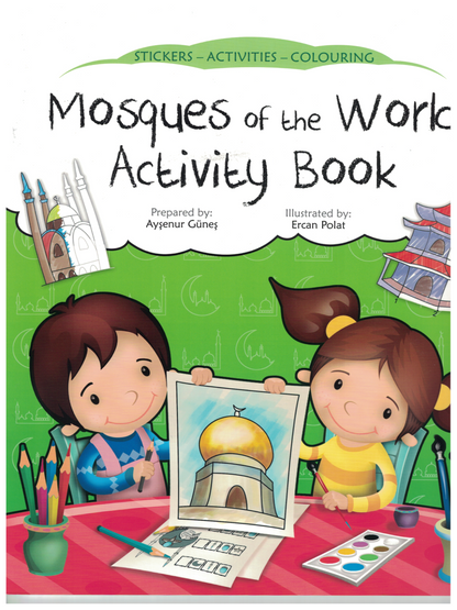 Mosques of the World Activity Colouring Book