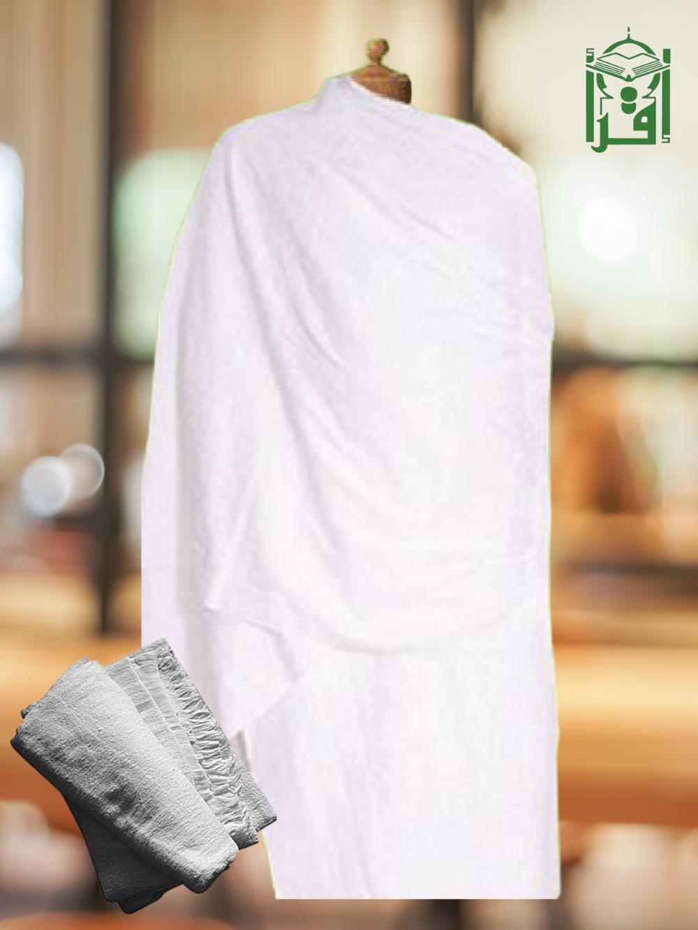 Ihram-Ahram 2 Pieces Towel DLX - Premium Ihram from Zam Zam Publishers - Just $45! Shop now at IQRA.ORG