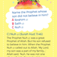 Prophets Quiz 55 Cards