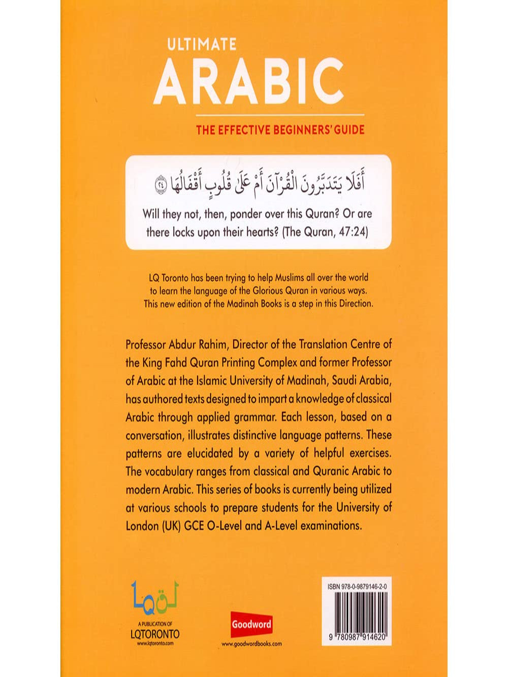 Ultimate Arabic Book-1 - Premium Textbook from I.B Publishers, Inc. - Just $20! Shop now at IQRA.ORG