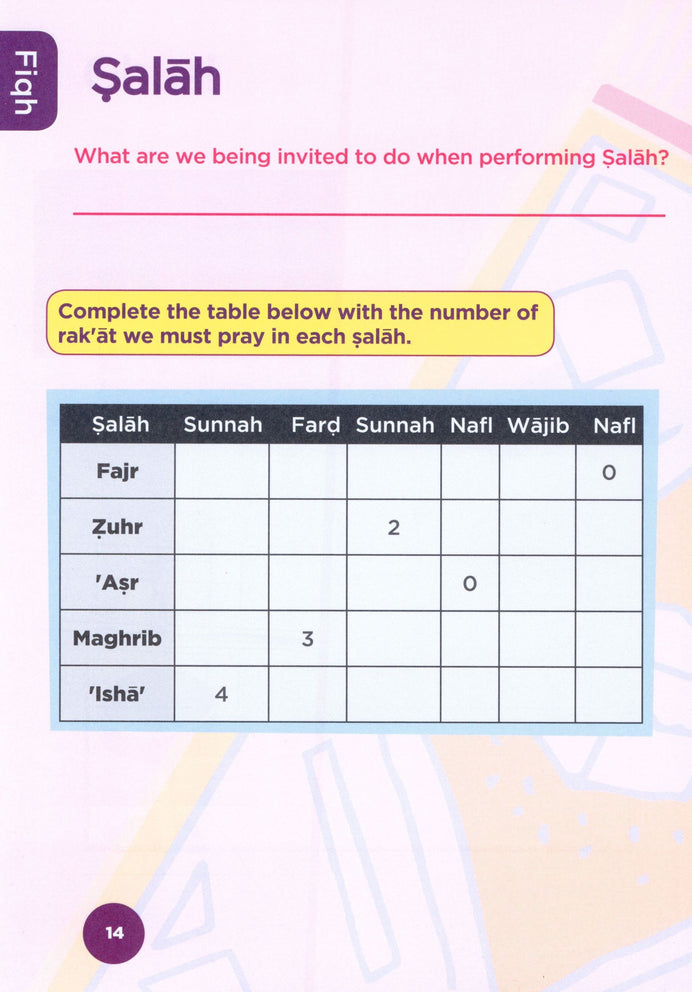 An Nasihah Islamic Curriculum Workbook 3 - Premium Workbook from An Nasihah Publications - Just $10.49! Shop now at IQRA.ORG