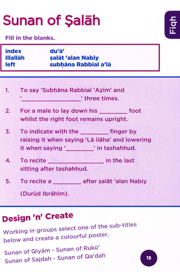 An Nasihah Islamic Curriculum Workbook 5 - Premium Workbook from An Nasihah Publications - Just $10.49! Shop now at IQRA.ORG