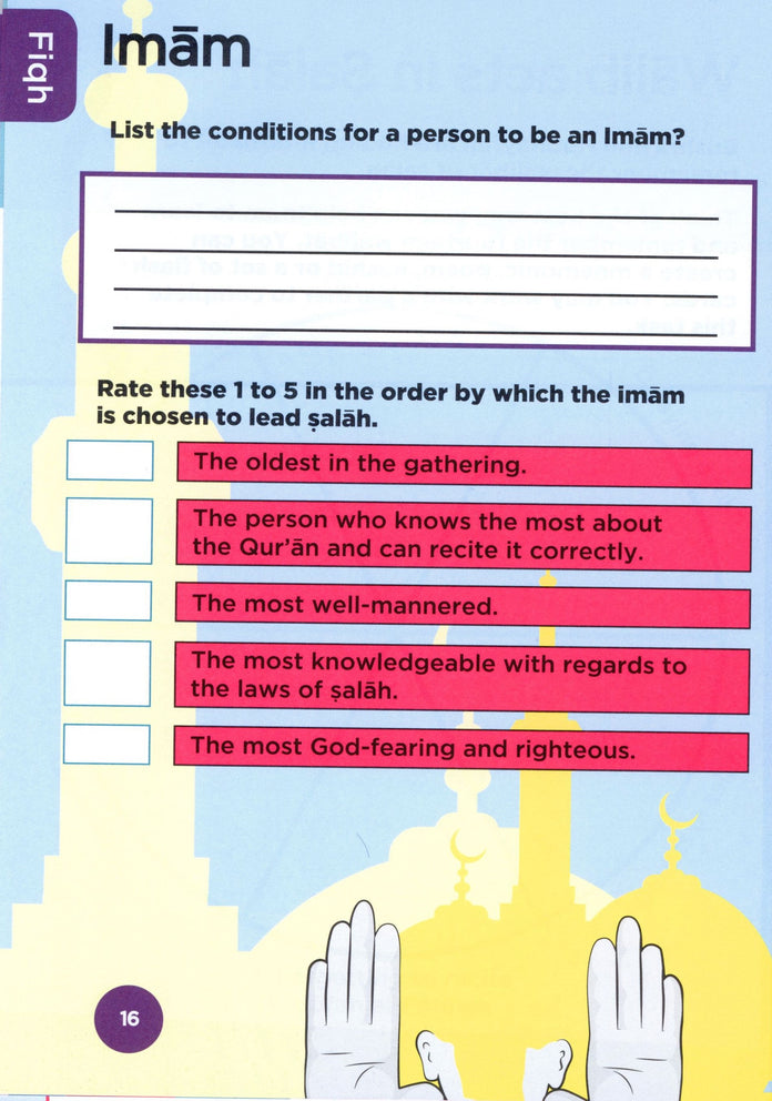An Nasihah Islamic Curriculum Workbook 6 (Boys) - Premium Workbook from An Nasihah Publications - Just $11.99! Shop now at IQRA.ORG