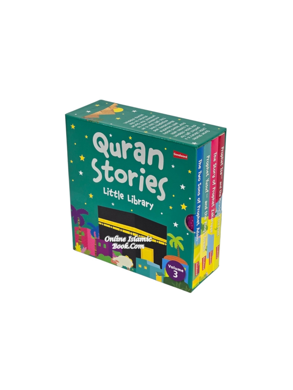 Quran Stories Little Library 4 Books Set- Vol 3 - Premium Children Books from I.B Publishers, Inc. - Just $30! Shop now at IQRA.ORG