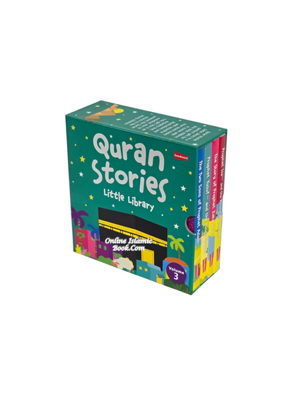 Quran Stories Little Library 4 Books Set- Vol 3 - Premium Children Books from I.B Publishers, Inc. - Just $30! Shop now at IQRA.ORG