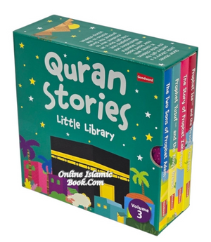 Quran Stories Little Library 4 Books Set- Vol 3