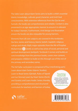 Safar Islamic Studies Textbook 3 - Premium Textbook from Hani Book Store - Just $14.99! Shop now at IQRA.ORG