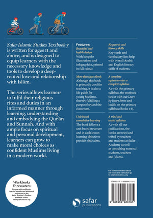 Safar Islamic Studies Textbook 7 - Premium Textbook from Hani Book Store - Just $24.99! Shop now at IQRA.ORG