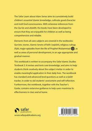 Safar Islamic Studies Workbook 3 - Premium Workbook from Hani Book Store - Just $8.99! Shop now at IQRA.ORG