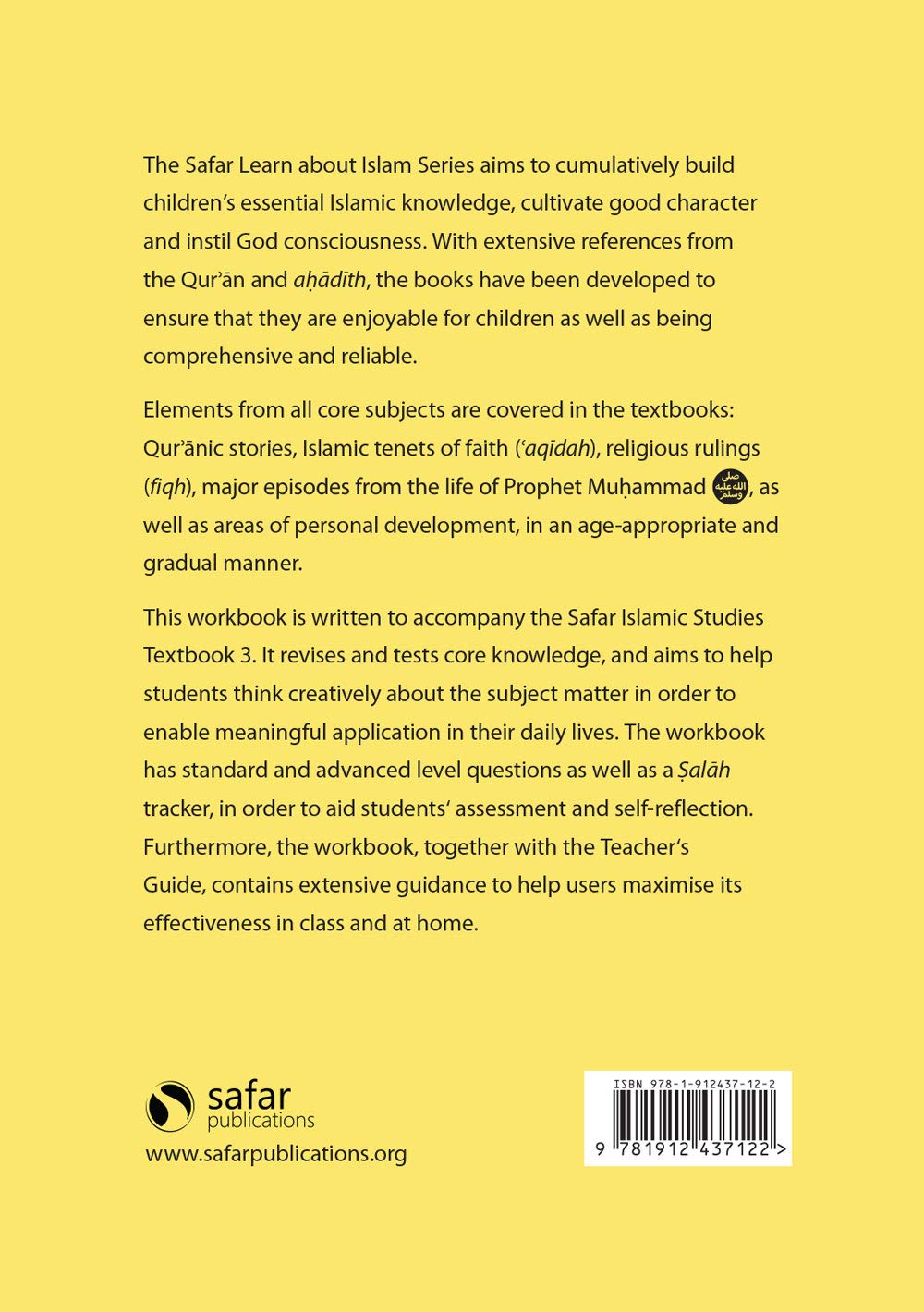 Safar Islamic Studies Workbook 3 - Premium Workbook from Hani Book Store - Just $8.99! Shop now at IQRA.ORG