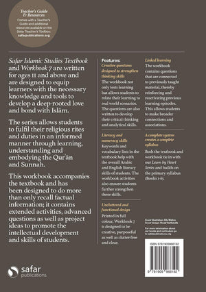 Safar Islamic Studies Workbook Level 7 - Premium Workbook from Hani Book Store - Just $11.99! Shop now at IQRA.ORG