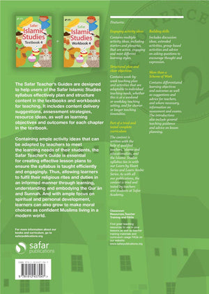Safar Teacher’s Guide for Islamic Studies Book 4 - Premium Textbook from Hani Book Store - Just $15.99! Shop now at IQRA.ORG
