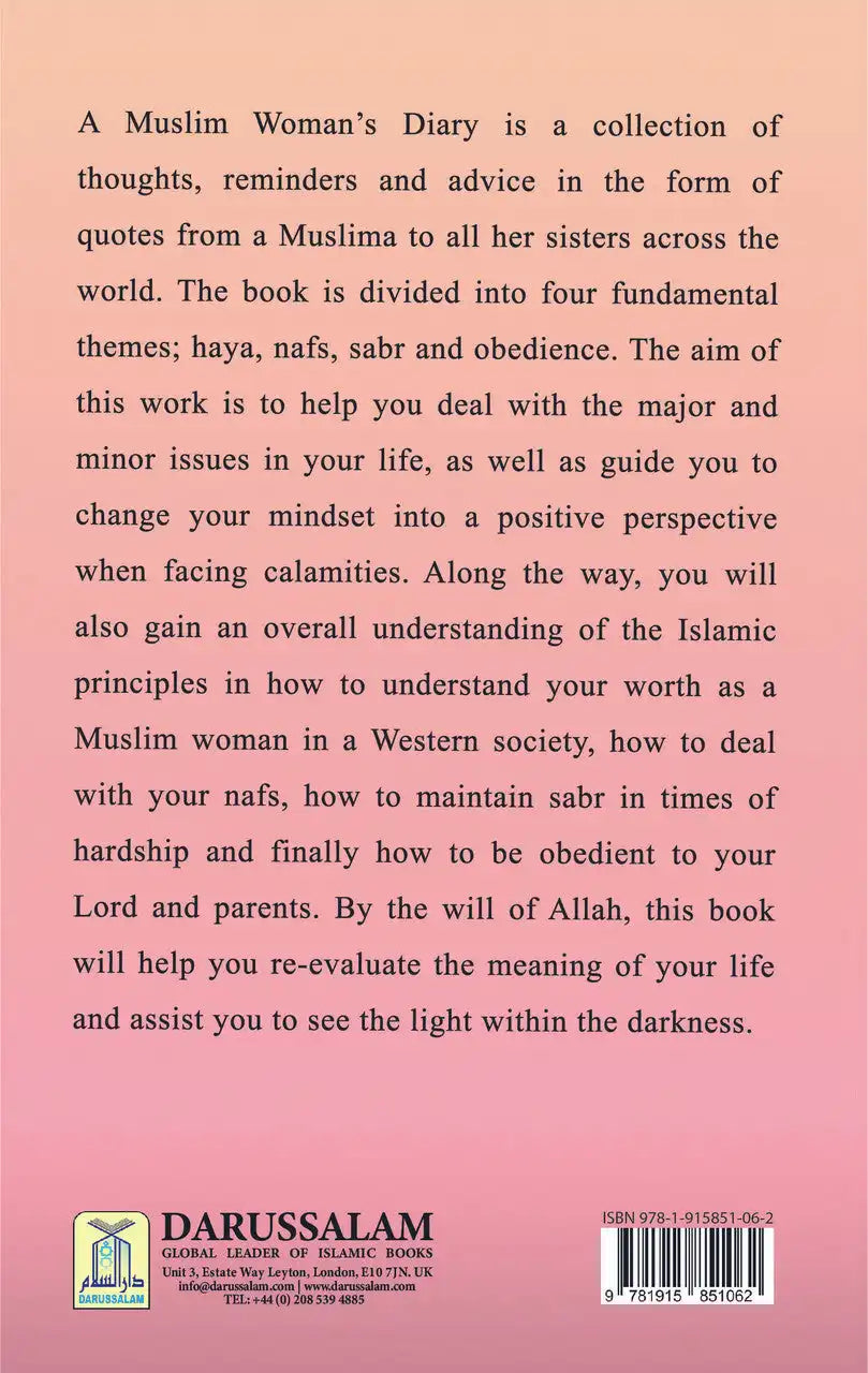 Muslim Woman's Diary - Premium Book from I.B Publishers, Inc. - Just $20! Shop now at IQRA.ORG